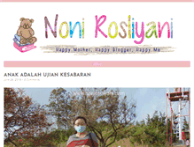 Tablet Screenshot of nonirosliyani.com